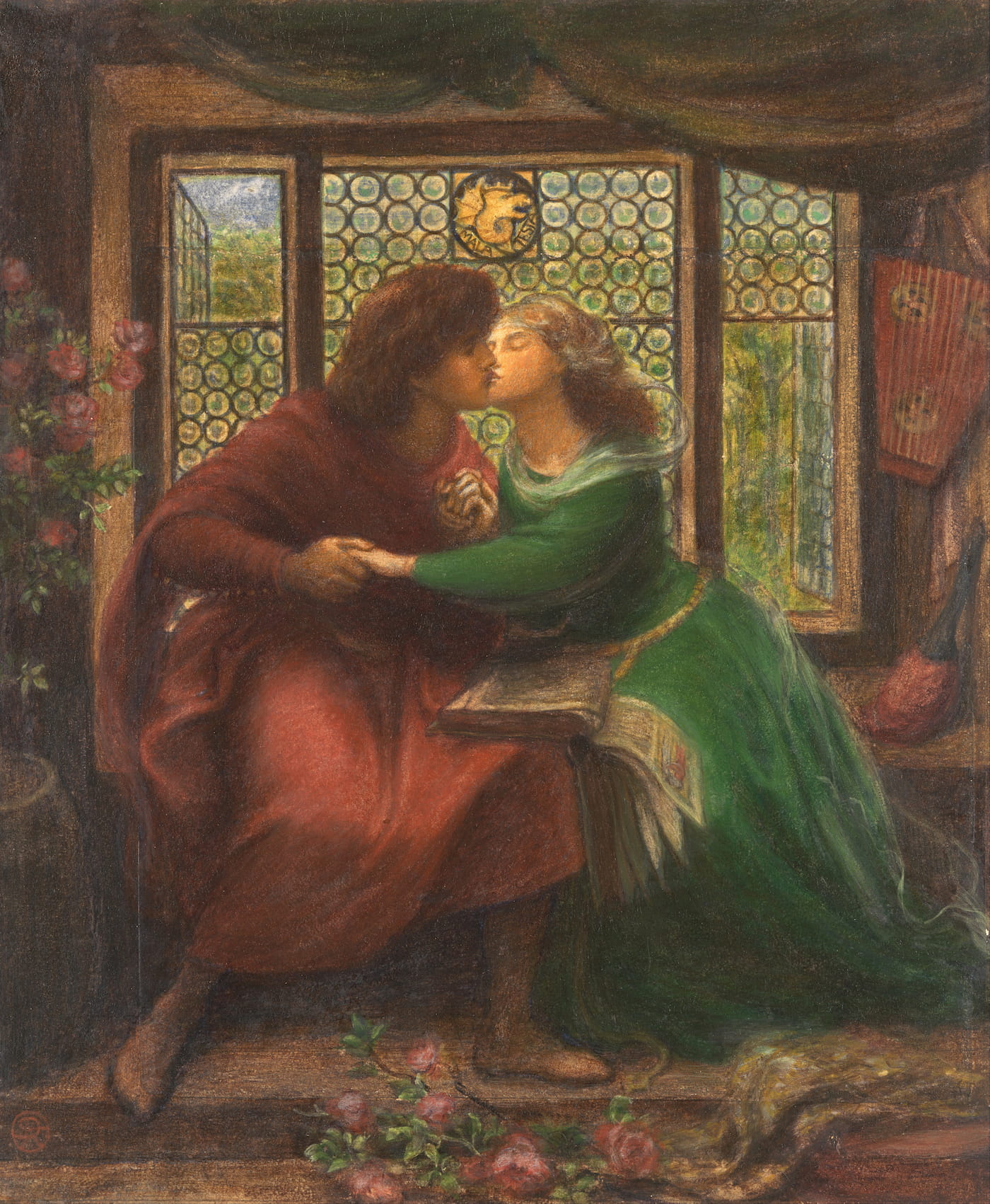 Paolo e Francesca leggono insieme, dipinto